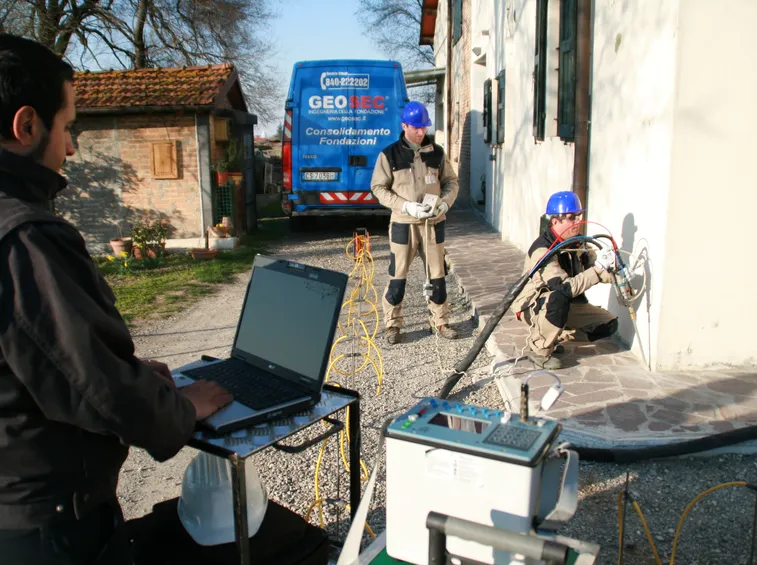consolidamento fondazioni geosec