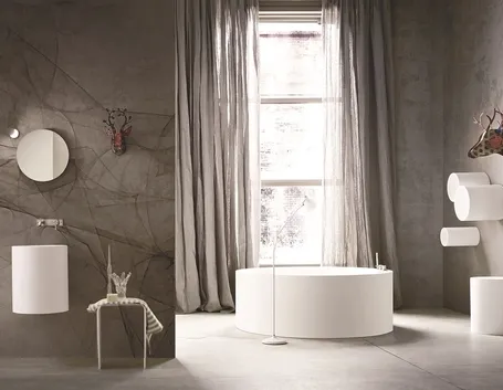 esempio di carta da parati antisismica EQ decor