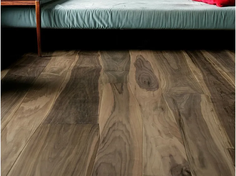parquet curvo posato