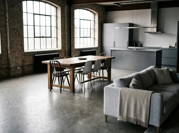 casa industrial style