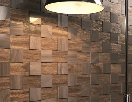 rivestimento parete in legno
