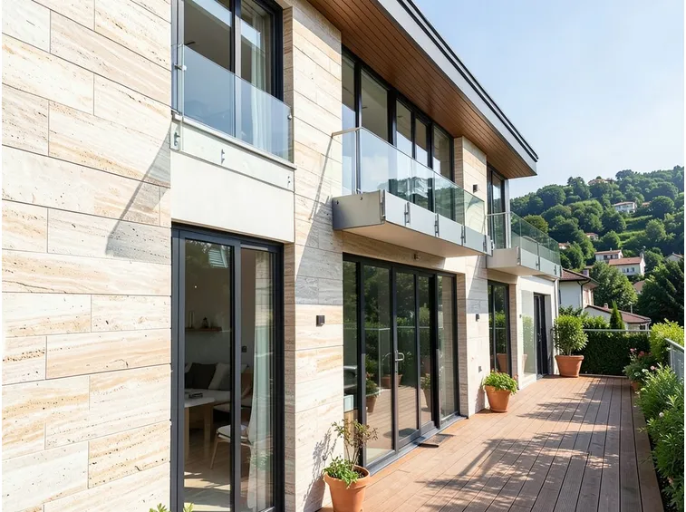 Rivestimento in pietra per esterni