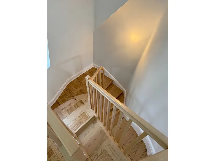 Esempio di balaustra in legno
