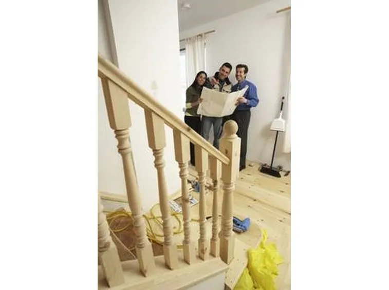 Ringhiere in legno per scale interne