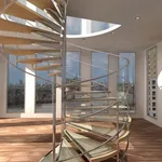 scala a chiocciola moderna