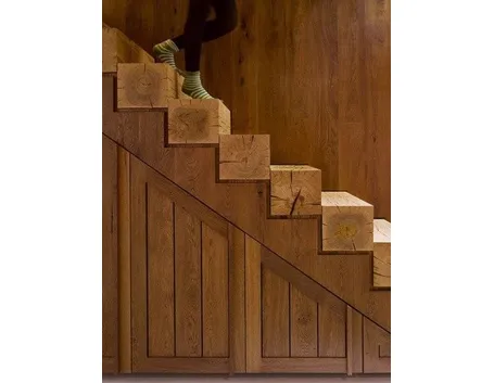 Scale in legno per interni