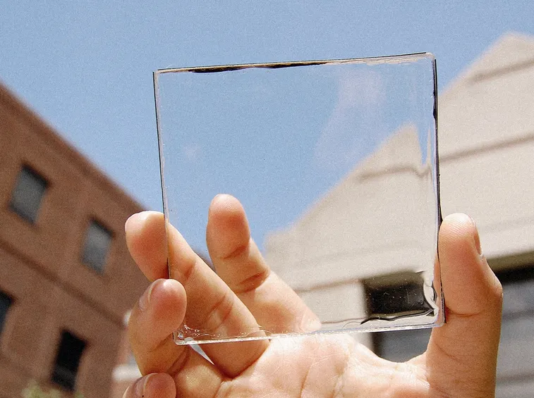 gel fotovoltaico su vetro