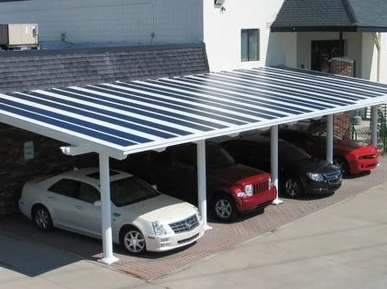 utilizzi della pensilina fotovoltaica