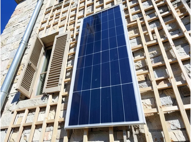 Pannello solare termico verticale