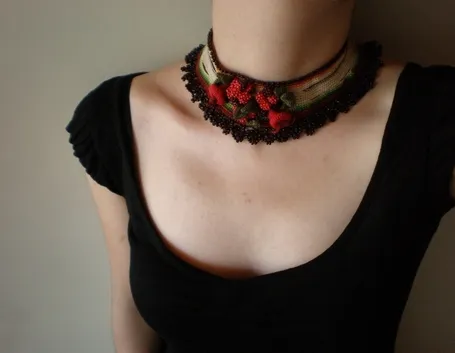 collana uncinetto