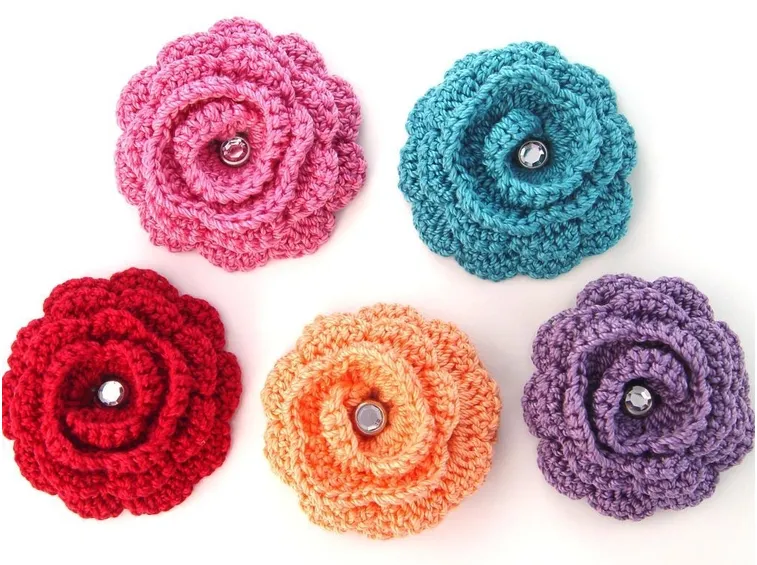 fiori uncinetto