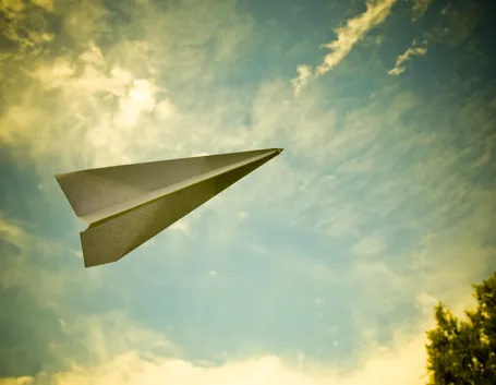 aereo di carta