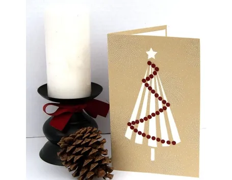 biglietto di Natale fai da te