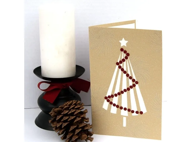 biglietto di Natale fai da te