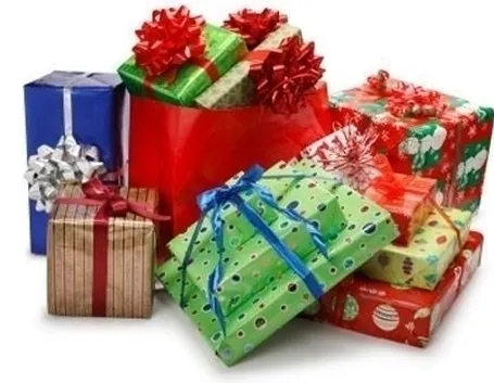 coccarde per pacchi regalo