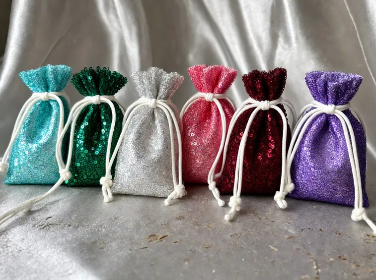 Sacchettini con paillettes