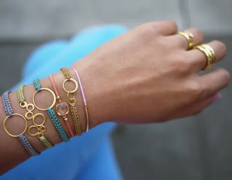 bracciali macramè
