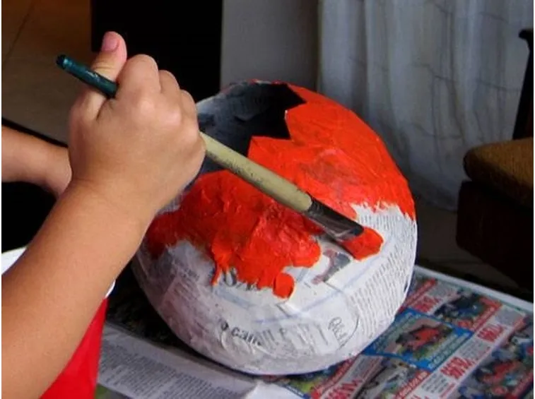 colorare cartapesta