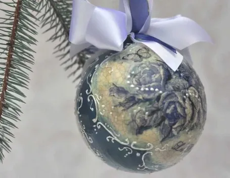 palla di natale fai da te