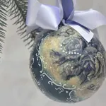 palla di natale fai da te