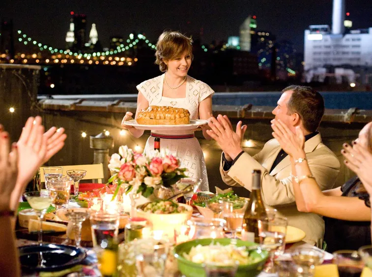 cena con amici