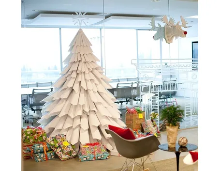 albero di carta