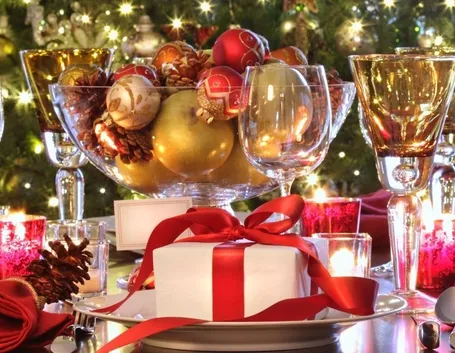 addobbare tavola per Natale