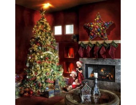 Addobbare l'albero di natale