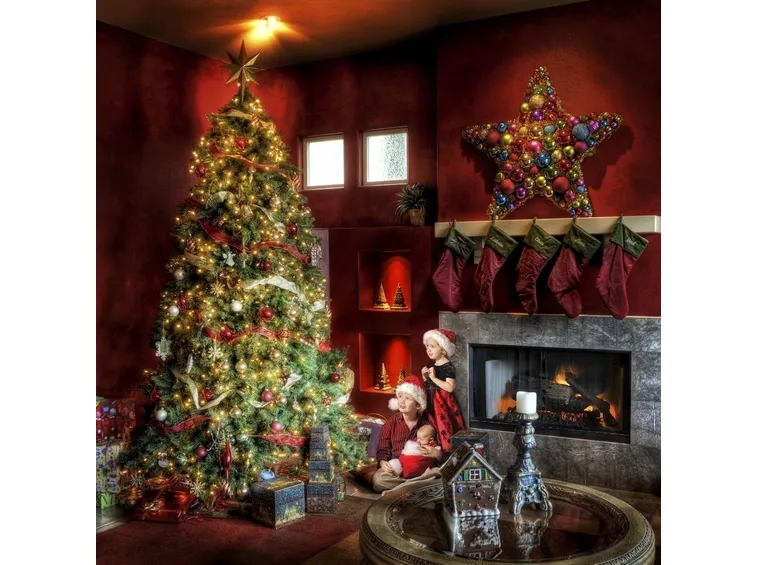 Addobbare l'albero di natale