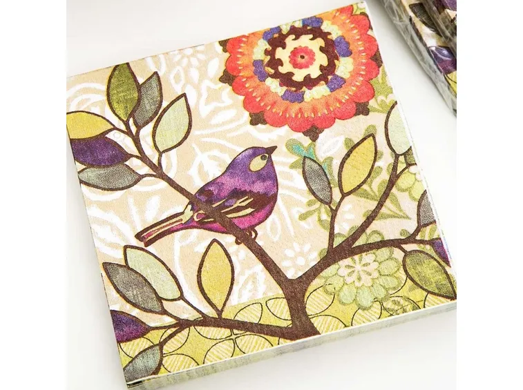 Fogli di carta decoupage