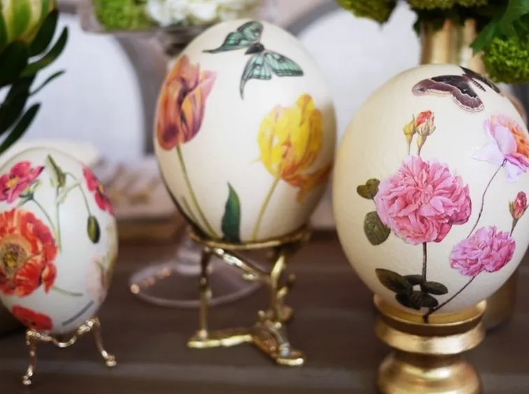 Uova decorate