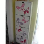 decoupage su scarpiera