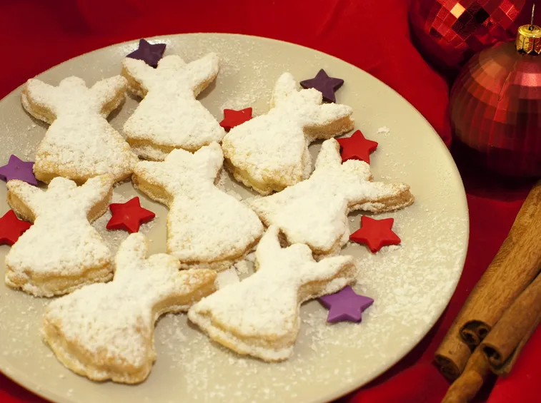 biscotti a forma di angelo