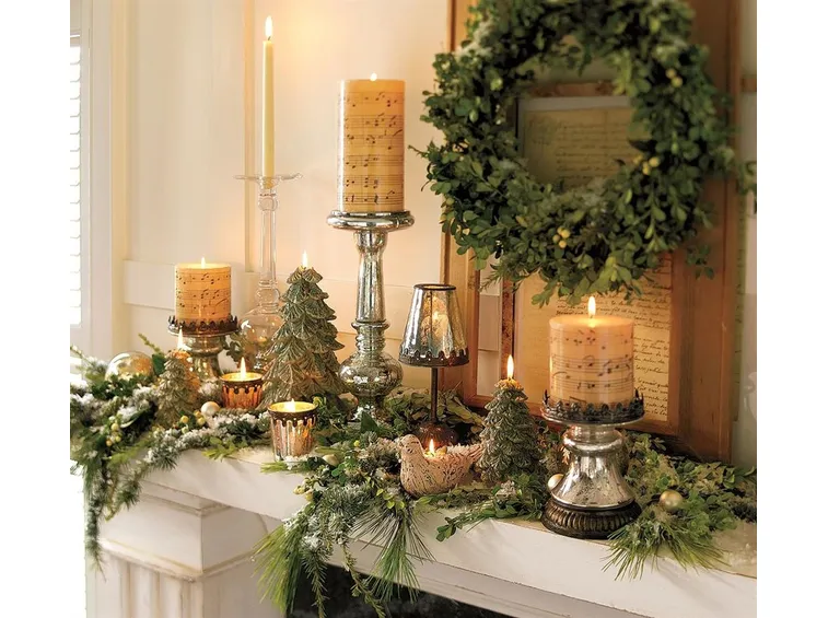 esempio per decorare casa a Natale