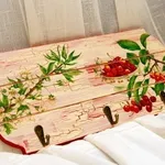 decoupage su legno