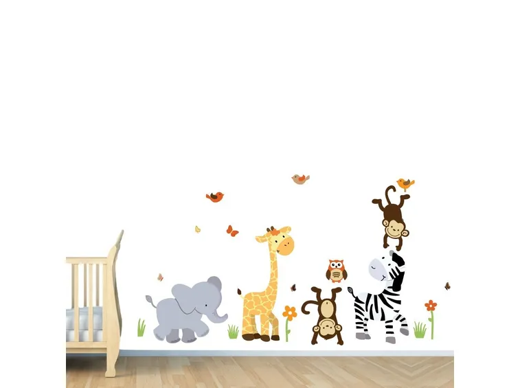 Stencil bambini con animali