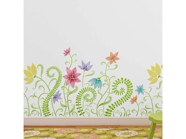 Decorazione floreale per bambini