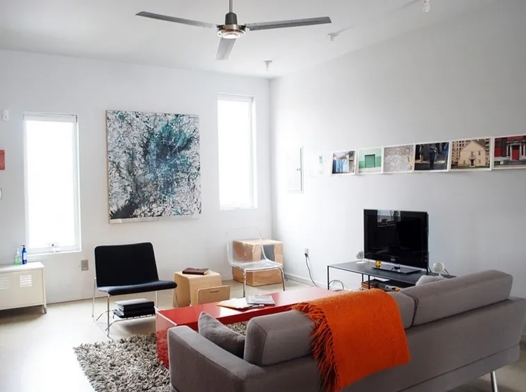 Esempio di ventilatore da soffitto