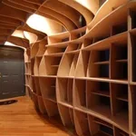 scaffale in legno