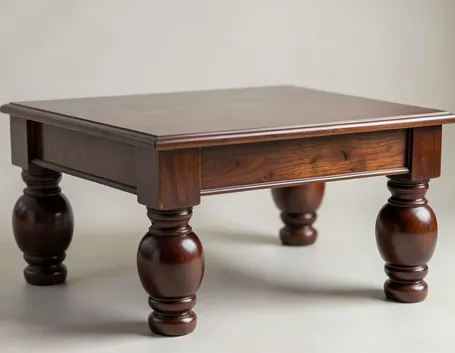 tavolino in legno d' ebano