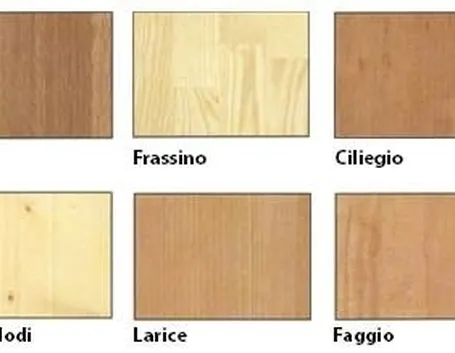 Le tipologie di legno