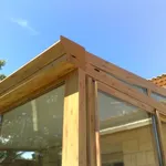 esempio di veranda in legno