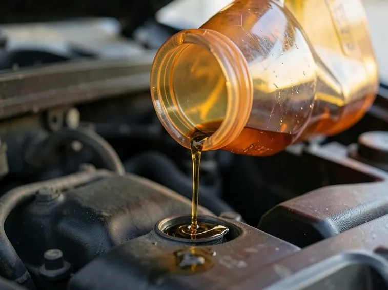 Olio nel motore