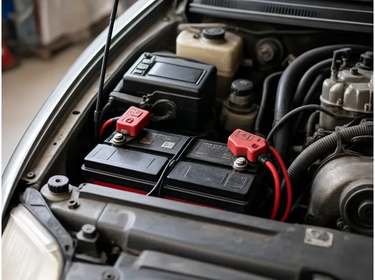 ricaricare la batteria dell'auto