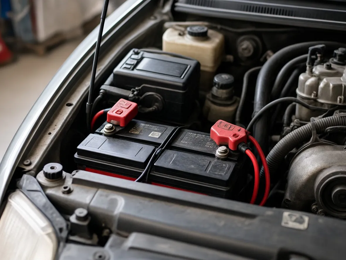 ricaricare la batteria dell'auto