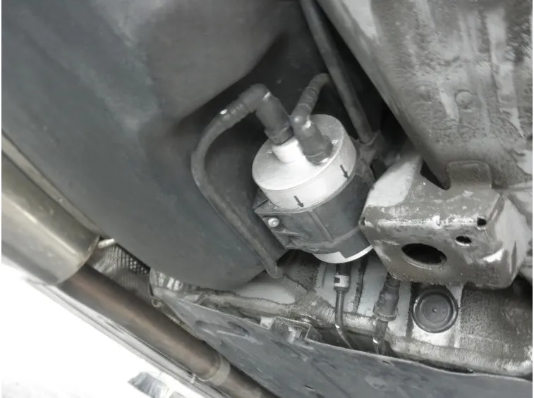 posizione filtro benzina