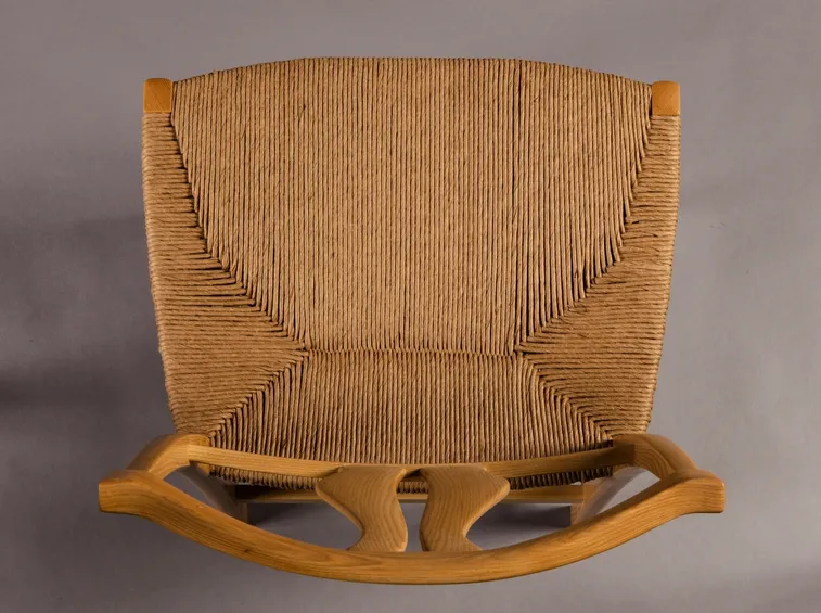 Restauro su sedia impagliata
