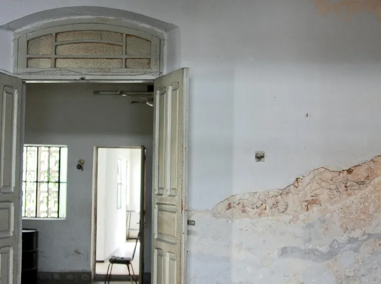 muro intaccato dall'umidità