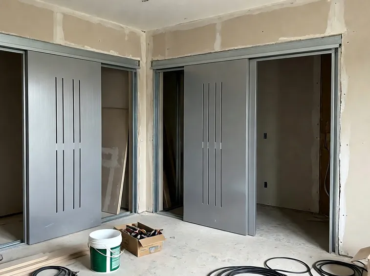 controtelai per porte scorrevoli interno muro