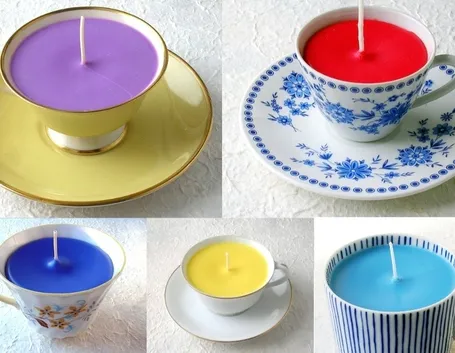 candele colorate